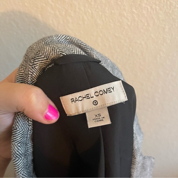 Rachel Comey x Target Chevron Blazer Oversized Linen Blend Women's Size XS - Picture 7 of 10